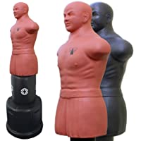 FOX-FIGHT Saco de boxeo de pie con acolchado para entrenamiento de boxeo- Muay Thai- kickboxing- artes marciales mixtas